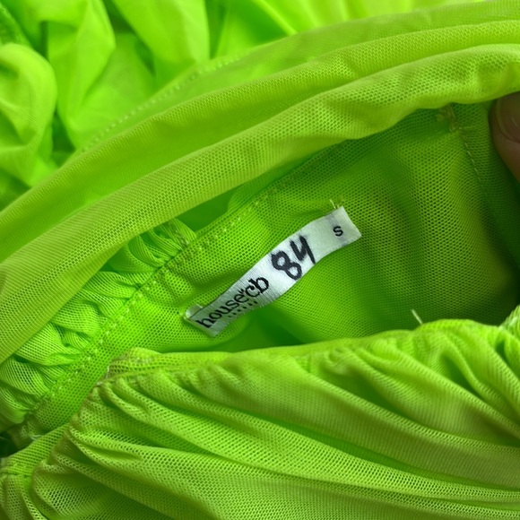 NEW! HOUSE OF CB Adrie Cutout Gathered Minidress SIZE SMALL 1103 - Picture 7 of 8